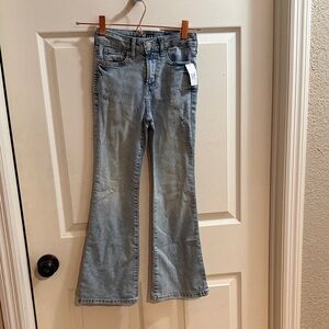 Light Washed Gap Girls 70’s Flare Jeans